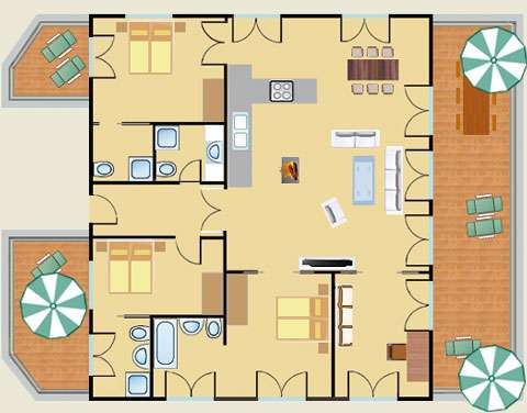 Bild von Apartment over the roofs of Berlin 
