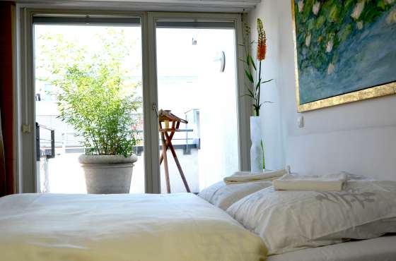 Sleepingroom with view 